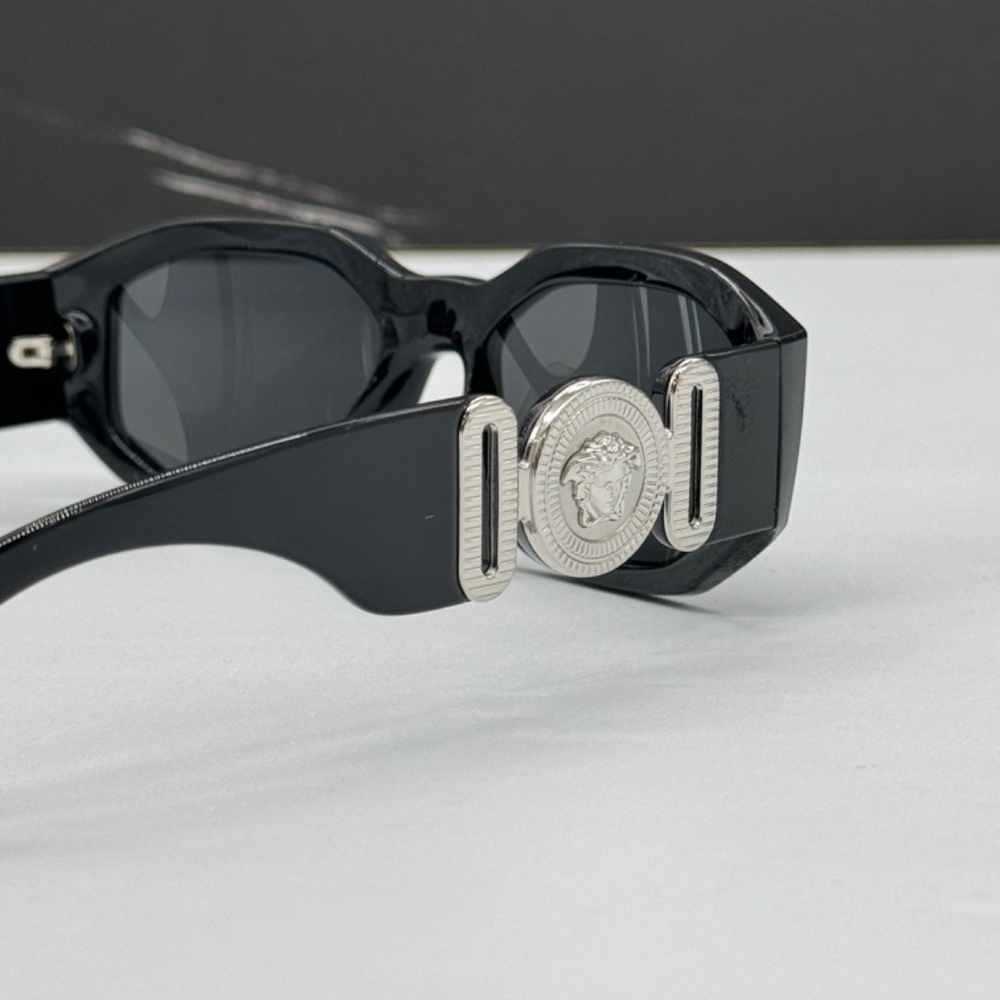 NEW MOD 4361 5422/87 VERSACE WOMEN SUNGLASSES VE4361 5422/87 BLACK VE4361 542287 - Picture 9 of 12